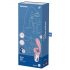 Satisfyer Hug Me - vibromasseur intelligent avec stimulateur de clitoris (rose)