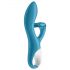 Satisfyer Embrace Me - Vibrateur turquoise avec bras clitoridien rechargeable