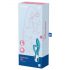 Satisfyer Embrace Me - Vibrateur turquoise avec bras clitoridien rechargeable