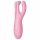 Satisfyer Threesome 4 - vibromasseur clitoridien intelligent (rose)