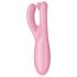 Satisfyer Threesome 4 - vibromasseur clitoridien intelligent (rose)