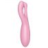 Satisfyer Threesome 4 - vibromasseur clitoridien intelligent (rose)