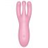 Satisfyer Threesome 4 - vibromasseur clitoridien intelligent (rose)