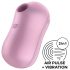 Satisfyer Cotton Candy - stimulateur clitoridien à ondes d'air rechargeable (violet)