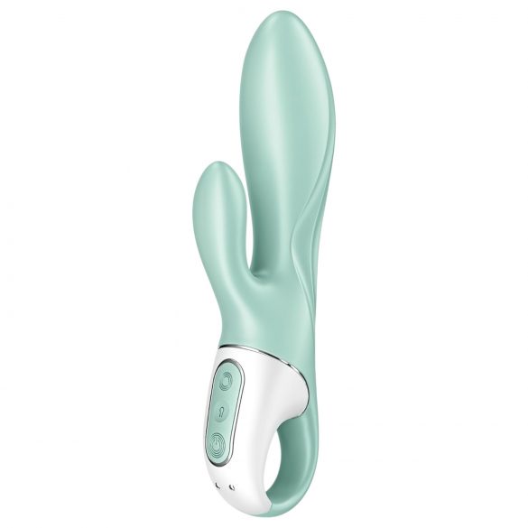 Satisfyer Air Pump Bunny 5 - vibromasseur intelligent gonflable (menthe)