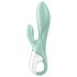 Satisfyer Air Pump Bunny 5 - vibromasseur intelligent gonflable (menthe)