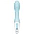 Satisfyer Air Pump Vibrator 5 - vibromasseur intelligent gonflable (bleu)