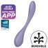 Satisfyer Flex-G 5 - Vibrateur intelligent pour point G (violet)