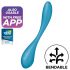 Satisfyer G-spot Flex 5 - vibromasseur intelligent pour point G (vert)