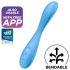 Satisfyer G-spot Flex 4 - vibromasseur intelligent pour point G (turquoise)