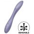 Satisfyer G-spot Flex 2 - vibromasseur rechargeable et étanche pour point G (violet)