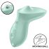 Satisfyer Exciterrr - vibromasseur clitoridien à perles rotatives (vert)