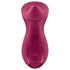 Satisfyer Exciterrr - vibromasseur clitoridien à perles rotatives (rouge)