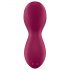 Satisfyer Exciterrr - vibromasseur clitoridien à perles rotatives (rouge)