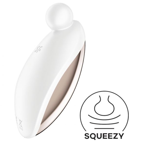 Satisfyer Spot On 2 - vibromasseur clitoridien rechargeable (blanc)