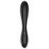 Satisfyer Dazzling Crystal 1 - Double gode en verre (noir)