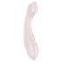 Satisfyer G-Force - vibromasseur rechargeable et étanche pour point G (beige)