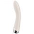 Satisfyer Spinning Vibe 1 - vibromasseur point G à tête rotative (beige)