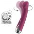 Satisfyer Spinning G-Spot 1 - vibromasseur point G à tête rotative (rouge)