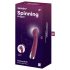 Satisfyer Spinning G-Spot 1 - vibromasseur point G à tête rotative (rouge)