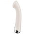 Satisfyer Spinning G-Spot 1 - vibromasseur point G à tête rotative (beige)