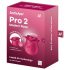 Satisfyer Pro 2 Rose Modern - stimulateur clitoridien à ondes de pression rechargeable (rouge)