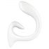 Satisfyer G for Goddess 1 - vibromasseur pour le point G et le clitoris (blanc)