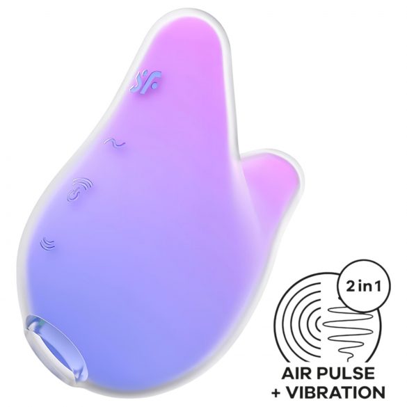 Satisfyer Mermaid Vibes - stimulateur clitoridien à ondes d'air (violet-rose)