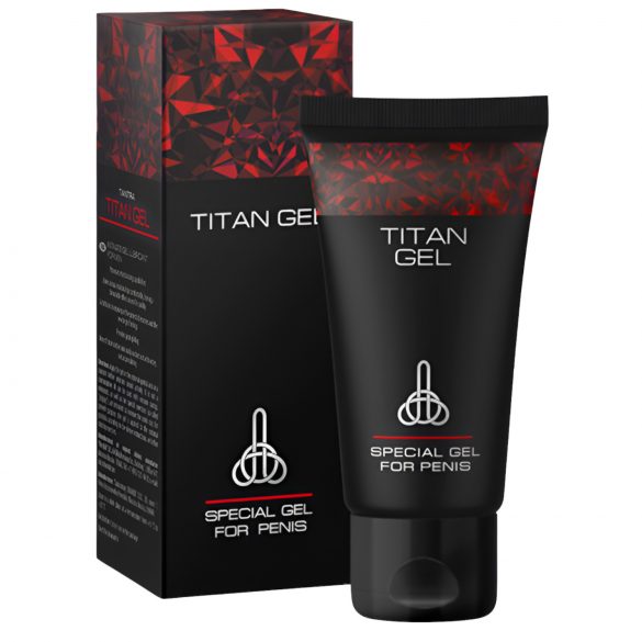 Titan Gel - Crème pour l'agrandissement du pénis et l'amélioration de l'érection (50ml)