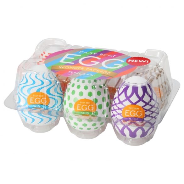 TENGA Egg Wonder - œuf de masturbation (6 pièces)