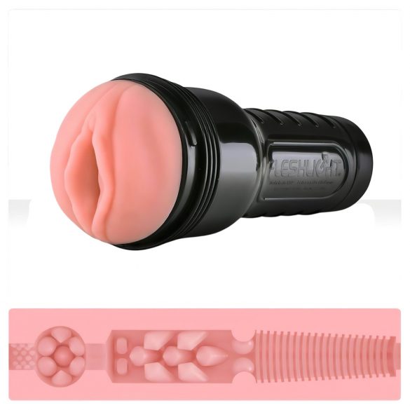 Fleshlight Pink Lady Destroya - vaginette réaliste en étui (naturel)