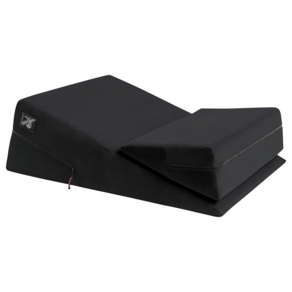 Libérateur Wedge/Ramp - Ensemble de 2 coussins érotiques (noir)