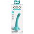 Dillio Curious Five - gode en silicone avec ventouse (15 cm) - turquoise