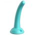 Dillio Curious Five - gode en silicone avec ventouse (15 cm) - turquoise