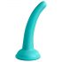 Dillio Curious Five - gode en silicone avec ventouse (15 cm) - turquoise