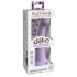 Dillio Secret Explorer - godemichet ventouse avec gland (17 cm) - violet