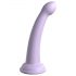 Dillio Secret Explorer - godemichet ventouse avec gland (17 cm) - violet