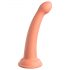 Dillio Secret Explorer - godemichet ventouse avec gland (17 cm) - orange