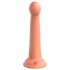 Dillio Secret Explorer - godemichet ventouse avec gland (17 cm) - orange