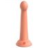 Dillio Secret Explorer - godemichet ventouse avec gland (17 cm) - orange