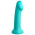 Dillio Big Hero - godemichet à ventouse (17 cm) - turquoise