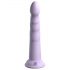 Dillio Slim Seven - godemichet stimulant avec ventouse (20 cm) - violet