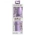 Dillio Super Eight - gode en silicone avec ventouse (21 cm) - violet