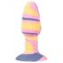 You2Toys - plug anal en silicone (multicolore)