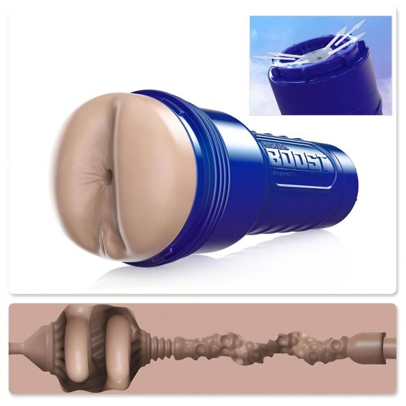 Fleshlight Boost Blast - masturbateur réaliste en forme de fesses (naturel)