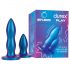 Durex Deep & Deeper - ensemble de plugs anaux - 2 pièces (bleu)