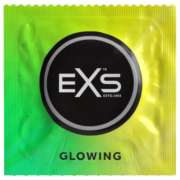 EXS Glow - préservatifs lumineux (3 pcs)