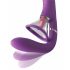 Fantasie Pour Elle - Vibromasseur à 4 moteurs pour point G et clitoris (violet)