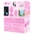 b-vibe heart - vibromasseur anal rechargeable, télécommandé (rose)