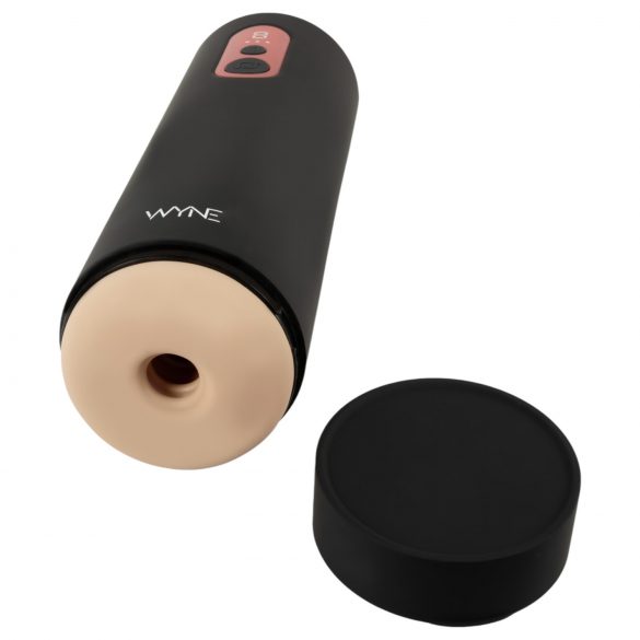 WYNE 08 - Masturbateur rechargeable vibrant (noir)